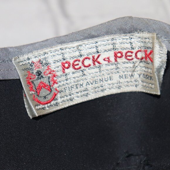 🌫️ Gray Vintage Peck & Peck Women’s Hat – OS Understated Elegance · Soft Hue · - Picture 3 of 7